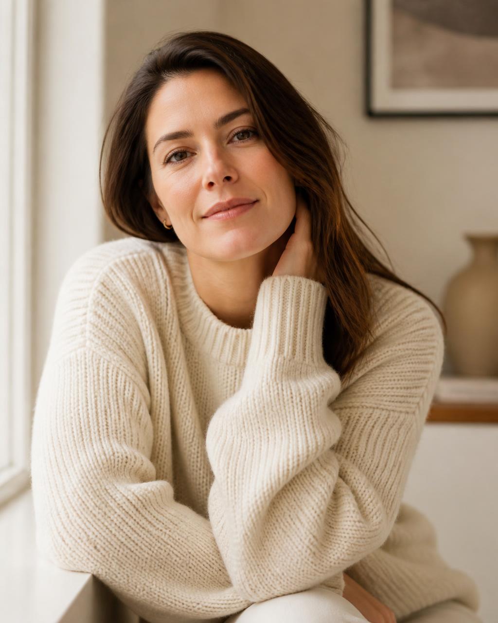 Retrato de la creadora de Mujer que se elige