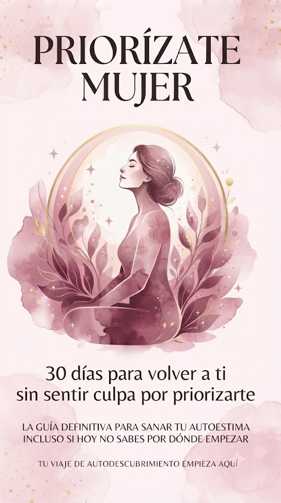 Mockup de Guía PRIORIZATE MUJER